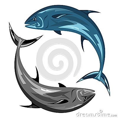 Tuna vector Vector Illustration