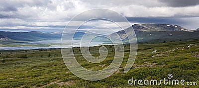 Tundra Landscape Stock Photo