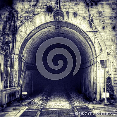 tunel Stock Photo