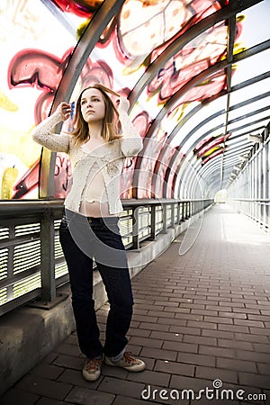 Tunel Scene Stock Photo