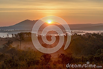 Tung Salang Luang National Park Stock Photo