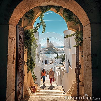 Tunis& x27; Mystifying Hidden Gems Stock Photo