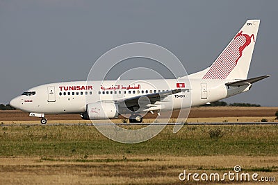 Tunisair Editorial Stock Photo