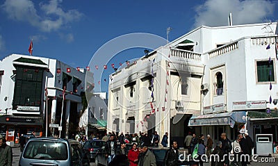 Tunisia, after the civil commotion Editorial Stock Photo