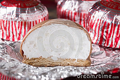 Tunnock`s Teacakes Editorial Stock Photo