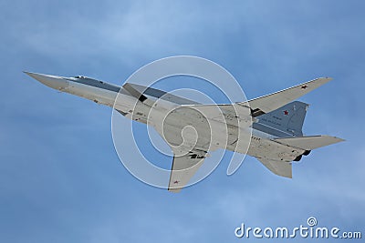 The Tupolev Tu-22M3 (Backfire) Editorial Stock Photo