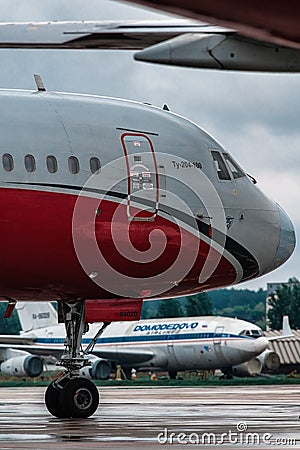 Tupolev Tu 204 Red Wings Airlines Editorial Stock Photo