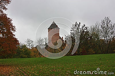 Turaida, Sigulda castle, Latvian republic Stock Photo