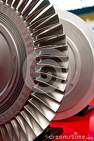 Turbofan Stock Photo