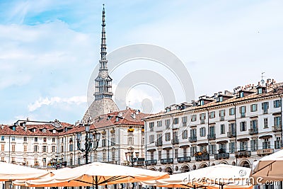 Turin city in Italy Stock Photo