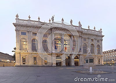 Turin, Palazzo Madama, Italy Stock Photo