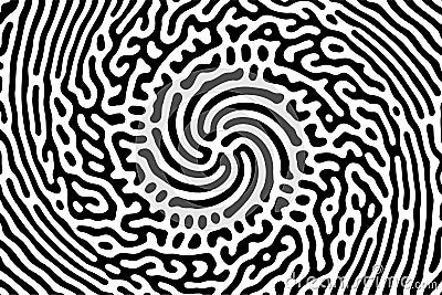 Turing ornament halftone puzzle pattern. grunge turing pattern Vector Illustration