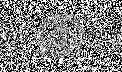 Turing pattern. Geometric abstract pattern. Radial abstraction Stock Photo