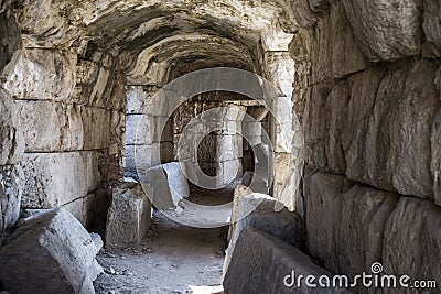 Turkey Aydin Didim Milet Historical Ancient City, travel. Stock Photo