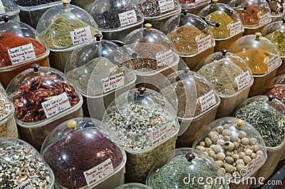 Turkey, Istanbul, Spice Bazaar Stock Photo