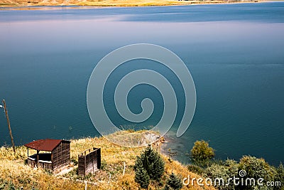 Turkish, Adiyaman, 26 June, - 2019 : Gazihan dede picnic area. Stock Photo