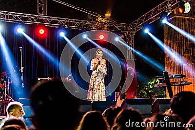 First Day Of Annual Golden Buttonwood Music Festival In Cinarcik Town - Turkey Editorial Stock Photo