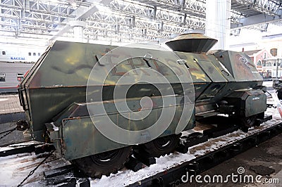 Turkish armored assault vehicle `YPG Eagle Head` captured from terrorists in Syria Editorial Stock Photo