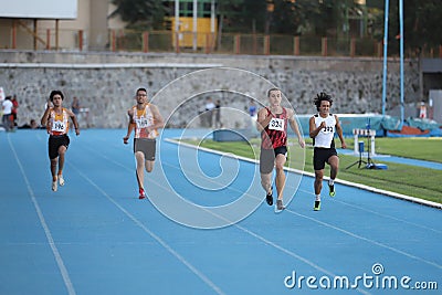 Turkish Athletic Federation Olympic Threshold Competitions Editorial Stock Photo