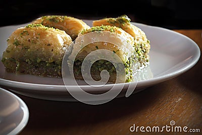 Turkish baklava Stock Photo