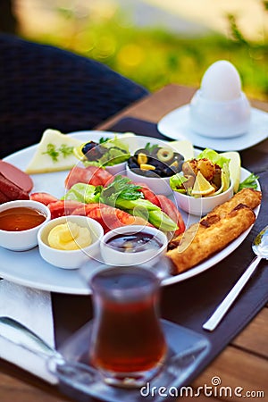 Turkish Breakfast Stock Photo