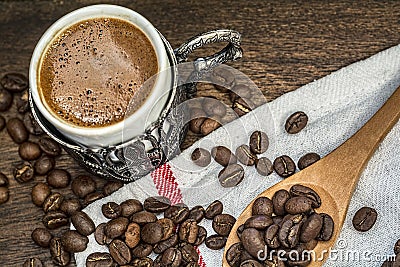 Turkish Coffee-Greek Coffee Stock Photo
