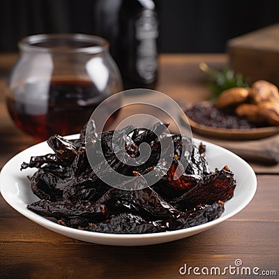 Turkish dining table snack with alciohol raki generative AI Stock Photo