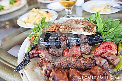 Turkish food Stock Photo