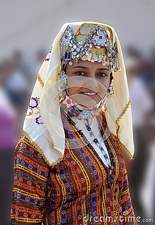 Turkish Girl In Traditional Cloth Editorial Photography Turkish Girl In Traditional Cloth Editorial Photography