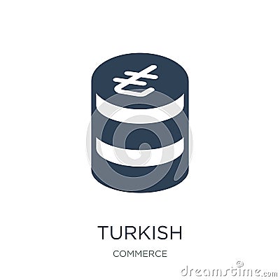 turkish icon in trendy design style. turkish icon isolated on white background. turkish vector icon simple and modern flat symbol Vector Illustration