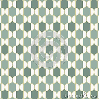 Turkish Mosque Window Vector Seamless Pattern. Ramadan mubarak muslim background. Traditional ramadan kareem mosque pattern Vector Illustration