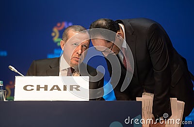 Turkish President Recep Tayyip Erdogan Editorial Stock Photo