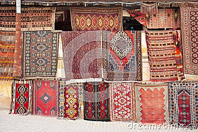 Turkish Rugs Stock Photo