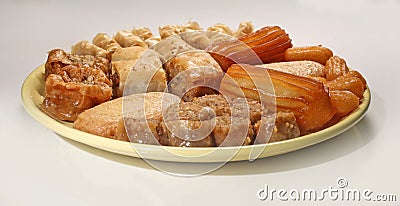 Turkish sweets Stock Photo