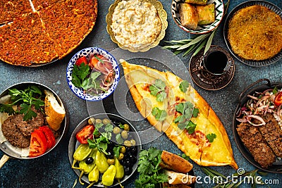 Turkish traditional food Stock Photo