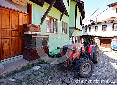 Turkish village Editorial Stock Photo