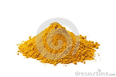 Turmeric powder Stock Photo