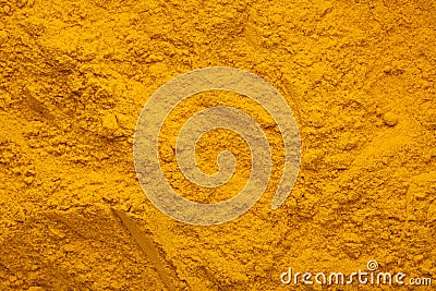 Turmeric powder Stock Photo