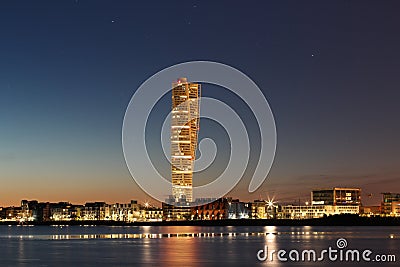 Turning Torso in Malmo Editorial Stock Photo