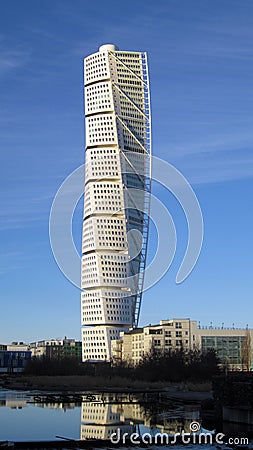 Turning Torso Skyscraper Malmo Sweden Editorial Stock Photo