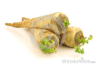 turnip rooted parsley Stock Photo