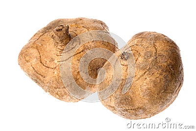 Turnips Isolated Stock Photo