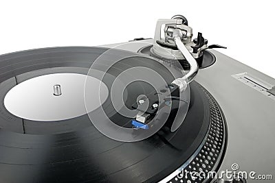 Turntable Stock Photo