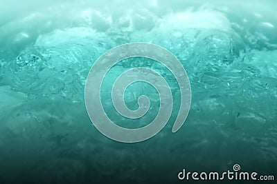 Turquoise abstract background. Gradient. Color gradient background, abstract green blue bubbled abstract texture Stock Photo