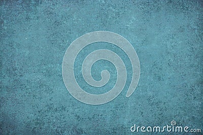 Turquoise dotted grunge texture, background Stock Photo