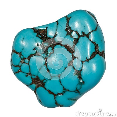 Turquoise Gem Stock Photo