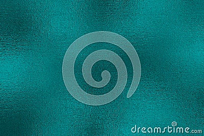 Turquoise metallic effect. Texture shine foil. Background with glitterer metal effect. Blue green surface. Backdrop glitter mint m Vector Illustration