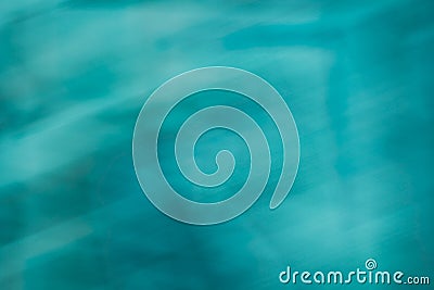 Turquoise under water blur Stock Photo