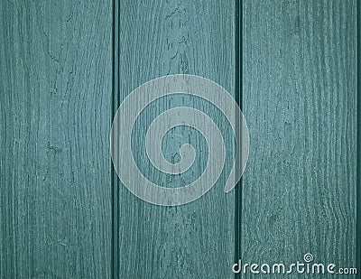 Turquoise wooden vertical plank background Stock Photo