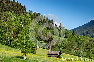Turrach High, Carinthia, Austria Stock Photo